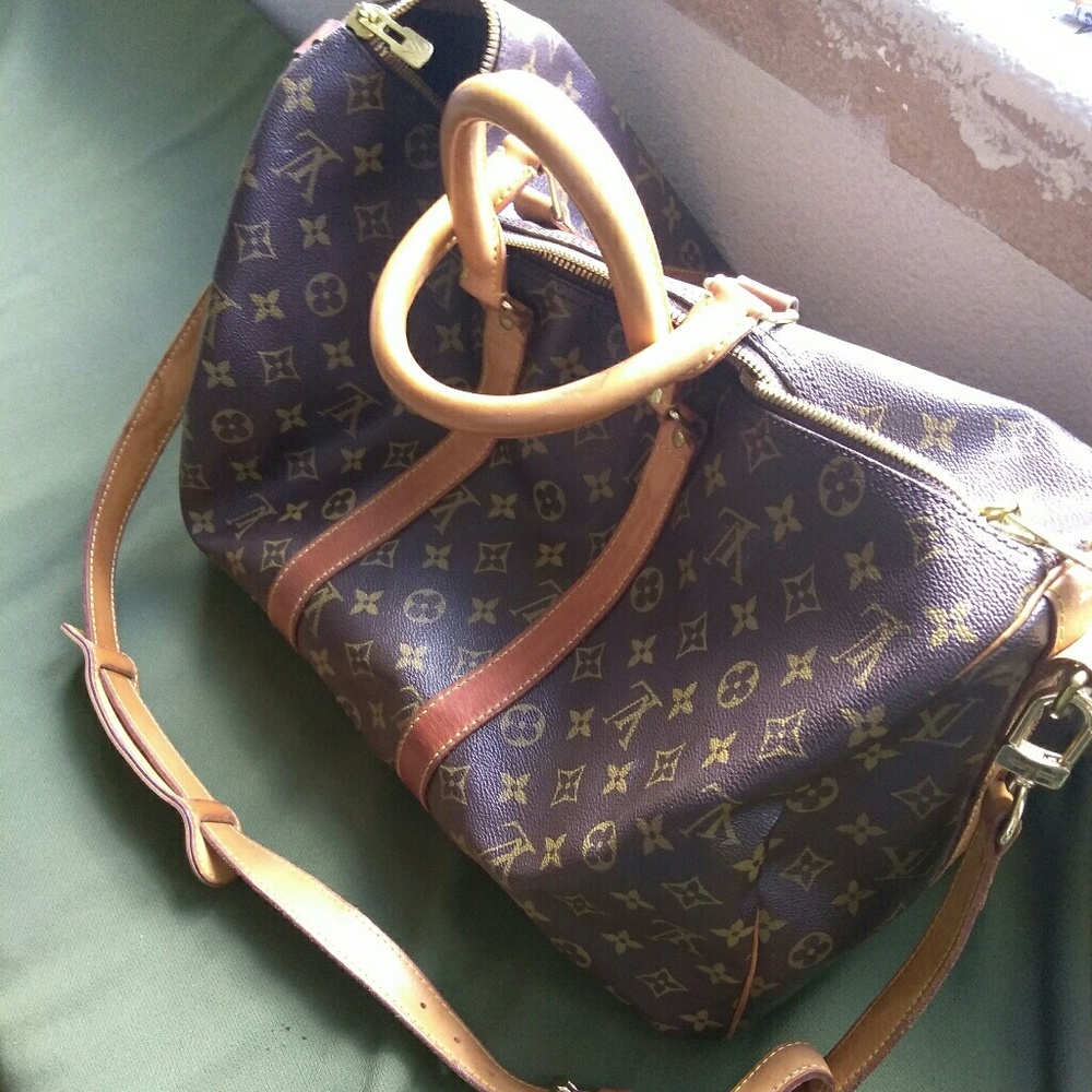 Louis Vuitton keep all 45 duffle bag